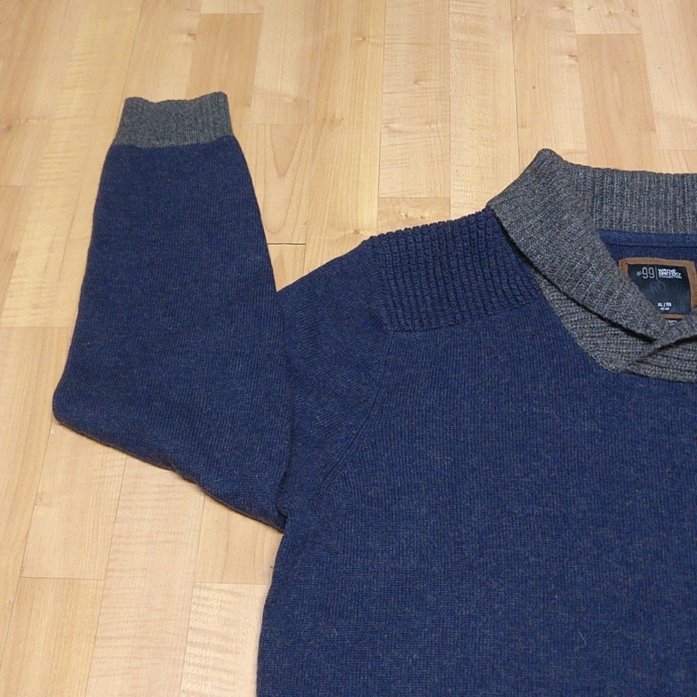 Luxurious Soft knit Warm Oversized Sweater CAMEL HAIR+LAMBSWOOL SHAWL COLLAR, XL